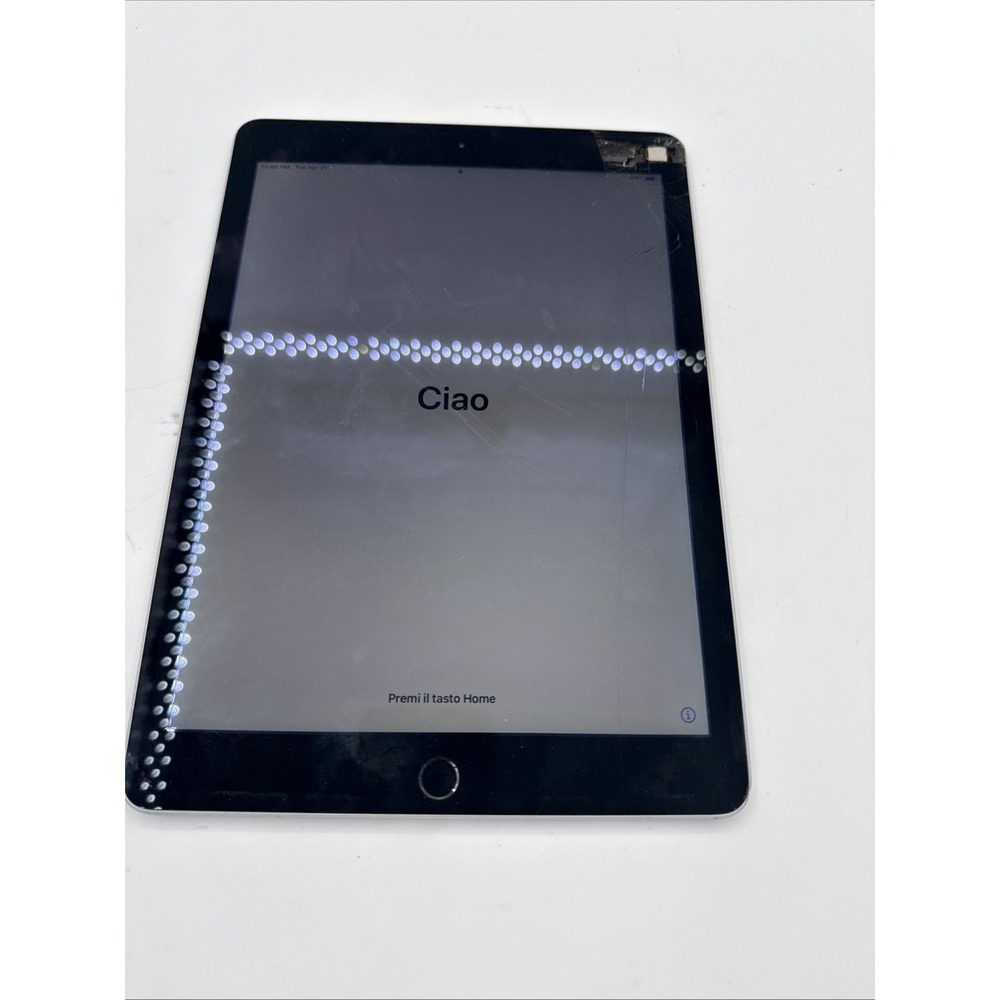 Apple iPad Air 2 9.7" 2014 128GB A1566 (WiFi only) Works ***see Description
